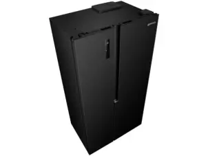 Холодильник SBS Gorenje, 179х62х92см, 2 двері, 345(186)л, А+, NF+, Інв., Зона св-ті, Зовн. Диспл, чорний №4