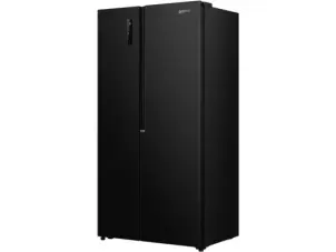Холодильник SBS Gorenje, 179х62х92см, 2 двері, 345(186)л, А+, NF+, Інв., Зона св-ті, Зовн. Диспл, чорний №5