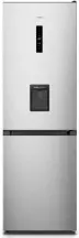 Холодильник Gorenje с нижн. мороз. камерой, 186х59х60см, 2 дв., Х-207л, М-97л, А+, NoFrost Plus, Fresh zone, дозатор для воды, нерж купить в Киеве