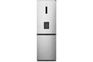 Холодильник Gorenje з нижн. мороз. камерою, 186х59х60см, 2 дв., Х- 207л, М- 97л, А+, NoFrost Plus, Fresh zone, дозатор для води, нерж №2