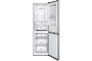Холодильник Gorenje з нижн. мороз. камерою, 186х59х60см, 2 дв., Х- 207л, М- 97л, А+, NoFrost Plus, Fresh zone, дозатор для води, нерж №3