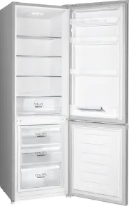 Холодильник Gorenje з нижн. мороз. камерою, 180х55х56см, 2 дв., Х- 198л, М- 66л, А+++, ST, Інвертор, Сірий №3