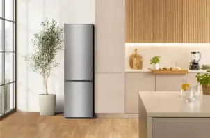 Холодильник Gorenje з нижн. мороз. камерою, 180х55х56см, 2 дв., Х- 198л, М- 66л, А+++, ST, Інвертор, Сірий №4