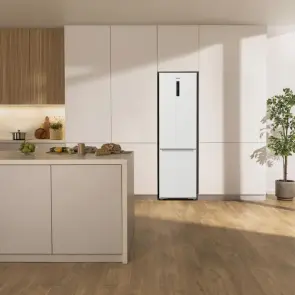 Холодильник з нижн. мороз. камерою Gorenje, 203х66х60см, 2 двері, 283(130)л, А+, Total NF, Зона св-ті, Інвертор, Зовн. Дисп, Wi-Fi, білий №3
