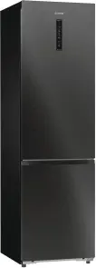 Холодильник з нижн. мороз. камерою Gorenje, 203х66х60см, 2 двері, 257(121)л, А+, Total NF, Зона св-ті, Інвертор, Зовн. Дисп, Wi-Fi, чорний №3