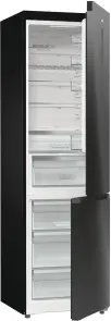 Холодильник з нижн. мороз. камерою Gorenje, 203х66х60см, 2 двері, 257(121)л, А+, Total NF, Зона св-ті, Інвертор, Зовн. Дисп, Wi-Fi, чорний №5
