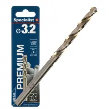 Сверло по металлу Specialist+ PREMIUM 3,2мм, наб. 2 шт