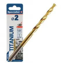 Сверло по металлу Specialist+ TITAN 2,0мм, наб. 2 шт