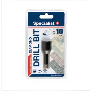 Сверло по керамике/стеклам Specialist+ D10 M14 №1