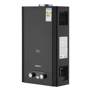 Газовая колонка ARDESTO HB03 10л/мин 20кВт Low NOx дисплей розжиг от батарейки черный №6