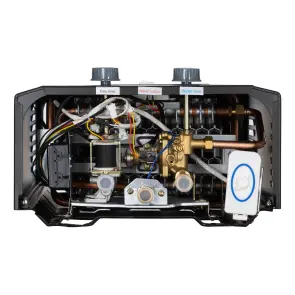 Газовая колонка ARDESTO HB03 10л/мин 20кВт Low NOx дисплей розжиг от батарейки черный №8