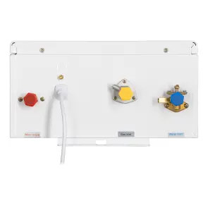 Комплект газова колонка ARDESTO HB02 10л/хв 20кВт турбована Low NOx з димоходом №7