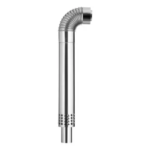 Комплект газова колонка ARDESTO HB02 10л/хв 20кВт турбована Low NOx з димоходом №10