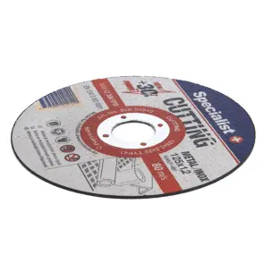 Диск абразивный отрезной по металлу/нержавеющей стали Specialist+ CUTTING 125x1,2x22 №2