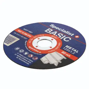 Диск абразивный отрезной по металлу Specialist+ BASIC 125x1,2x22 №2