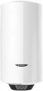 Водонагрівач електр. Ariston круглий слім PRO1 ECO 40 V SLIM 1.8K PL EU, 40л, 1,8кВт, ел. кер-ння, B, білий №1