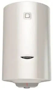 Водонагрівач електр. Ariston PRO1 R 100 V 1,8K PL EU круглий 100л, 1,8кВт, мех. кер-ння, С, Італія, білий №1
