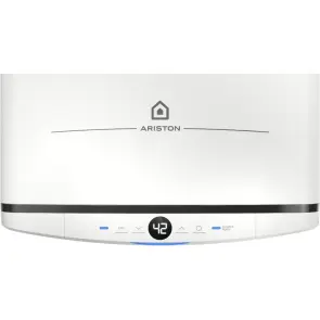 Водонагрівач електричний Ariston VELIS PRO 100 EU плаский, слім, 100л, 2*1,5 кВт, емал. нагр. ел, ун. монтаж, ел. кер-ня, B, білий №5