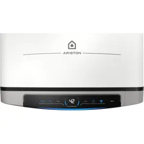Водонагрівач електричний Ariston VELIS DUNE WIFI 80 EU плаский, слім, 80л, 2*1,5 кВт, емал. нагр. ел, ун. монтаж, ел. кер-ня, B, Італія, білий №4