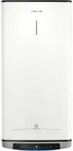 Водонагрівач електричний Ariston VELIS DUNE WIFI 50 EU плаский, слім, 50л, 2*1,5 кВт, емал. нагр. ел, ун. монтаж, ел. кер-ня, B, Італія, білий
