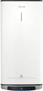 Водонагрівач електричний Ariston VELIS DUNE WIFI 100 EU плаский, слім, 100л, 2*1,5 кВт, емал. нагр. ел, ун. монтаж, ел. кер-ня, B, Італія, білий №2