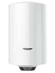 Водонагрівач електр. Ariston круглий PRO1 ECO 50 V 1,8K PL DRY, 50л, 1,8кВт, сухий тен, ел. кер-ння, B, Італія, білий №1