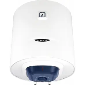 Водонагрівач електр. Ariston круглий BLU1 R PL DRY, 50л, 1,5кВт, сухий тен, мех. кер-ння, C, Італія, білий №5