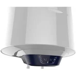 Водонагрівач електр. Ariston круглий BLU1 ECO PL DRY, 100л, 1,8кВт, сухий тен, мех. кер-ння, B, Італія, білий №3