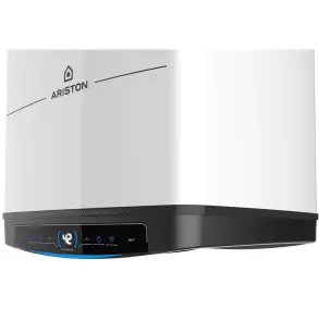 Водонагрівач електр. Ariston QUADRIS 120 WIFI FR EU прямокутний, 120л, 2,4кВт, сух. нагр. елемент, ел. кер-ня, B, Франція, білий №6