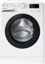 Пральна машина Indesit фронтальна, 6кг, 1200, C, 43см, дисплей, інвертор, люк чорний, білий