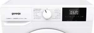 Стиральная машина Gorenje фронтальная, 6кг, 1000, A+++, 43.5см, дисплей, пар, инвертор, белый №6