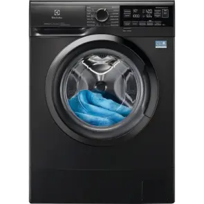 Стиральная машина Electrolux фронтальная, 6кг, 1000, A, 41см, дисплей, инвертор, серебристый темный №2