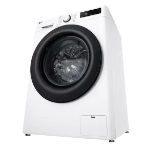 Пральна машина LG фронтальна, 11кг, 1400, A, 57см, дисплей, пара, інвертор, білий №5