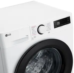 Пральна машина LG фронтальна, 11кг, 1400, A, 57см, дисплей, пара, інвертор, білий №8