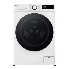 Пральна машина LG фронтальна, 10кг, 1400, A, 57см, дисплей, пара, інвертор, білий №2
