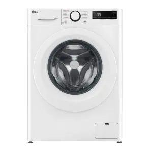 Пральна машина LG фронтальна, 10кг, 1400, A, 57см, дисплей, пара, інвертор, білий №2