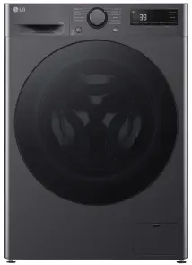 Стиральная машина LG фронтальная, 9кг, 1200, A, 48см, дисплей, пара, инвертор, черный №1