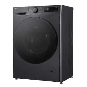 Стиральная машина LG фронтальная, 9кг, 1200, A, 48см, дисплей, пара, инвертор, черный №9