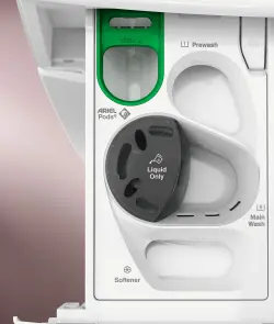 Пральна машина Electrolux фронтальна, 9кг, 1400, A, 60см, дисплей, пара, інвертор, universaldose, білий №4