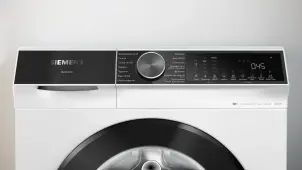 Пральна машина Siemens фронтальна, 9кг, 1400, A, 59см, дисплей, білий №5