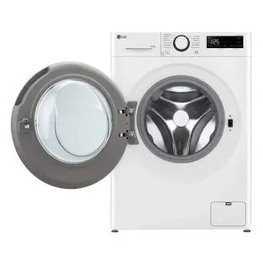 Прально-сушильна машина LG фронтальна, 9(5)кг, 1200, А, 48см, дисплей, пара, інвертор, білий №5
