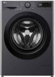 Прально-сушильна машина LG фронтальна, 9(5)кг, 1200, A, пара, 48см, дисплей, пара, інвертор, чорний №1