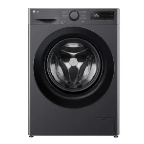 Прально-сушильна машина LG фронтальна, 9(5)кг, 1200, A, пара, 48см, дисплей, пара, інвертор, чорний №2