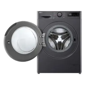 Прально-сушильна машина LG фронтальна, 9(5)кг, 1200, A, пара, 48см, дисплей, пара, інвертор, чорний №6