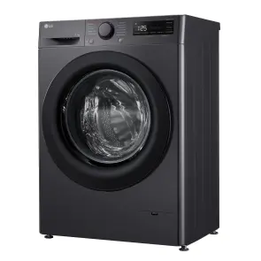 Прально-сушильна машина LG фронтальна, 9(5)кг, 1200, A, пара, 48см, дисплей, пара, інвертор, чорний №8