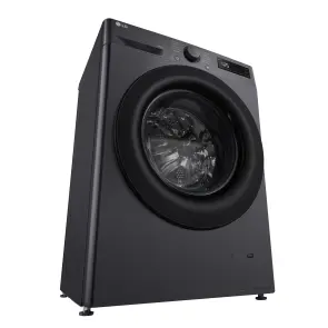 Прально-сушильна машина LG фронтальна, 9(5)кг, 1200, A, пара, 48см, дисплей, пара, інвертор, чорний №9