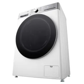 Прально-сушильна машина LG фронтальна, 9(5)кг, 1200, А, 48см, дисплей, пара, інвертор, EcoHybrid, білий №10