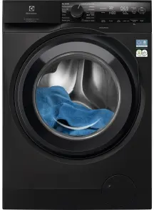 Стиральная машина Electrolux фронтальная, 9кг, 1400, A, 66см, дисплей, пара, инвертор, universaldose, серебристый темный №1