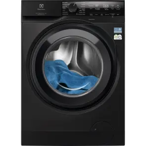 Стиральная машина Electrolux фронтальная, 9кг, 1400, A, 66см, дисплей, пара, инвертор, universaldose, серебристый темный №2