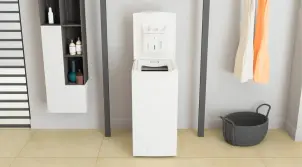 Пральна машина Whirlpool вертикальна, 6кг, 1000, C, 60см, білий №6